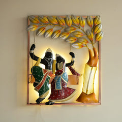 Krishna Radha Jhula Frame with LED