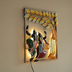 Krishna Radha Jhula Frame with LED