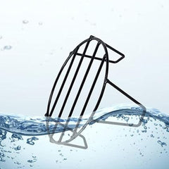 Black Metal Flower Pot/Plant Stand  For Home Garden Balcony Living Room Decor (Black-Set Of 4)