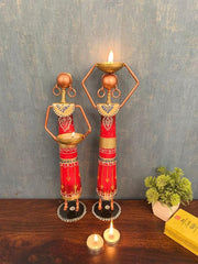 Labour Lady T-Lite Red (Set of 2)