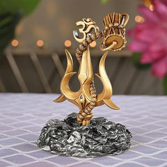 Trishul Matte Finish Decorative Idol