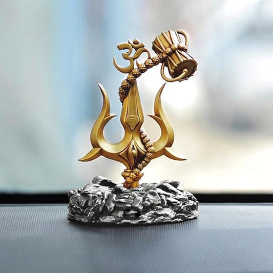 Trishul Matte Finish Decorative Idol