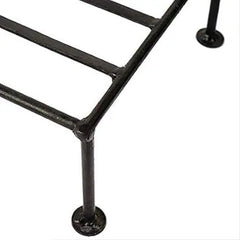Black  Classic Strong Flower Pot /  Gamla Square Stand For Indoor And Outdoor Plants  For Garden, Balcony, Black - Set Of 4