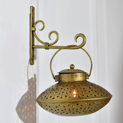 Golden Metal Iron Degchi/Incense Holder Style For Home And Pooja Room Decor For Diwali Gifts | Home Decoration | House Warming Gifts