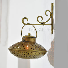 Golden Metal Iron Degchi/Incense Holder Style For Home And Pooja Room Decor For Diwali Gifts | Home Decoration | House Warming Gifts