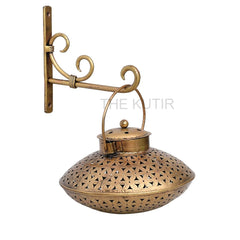 Golden Metal Iron Degchi/Incense Holder Style For Home And Pooja Room Decor For Diwali Gifts | Home Decoration | House Warming Gifts