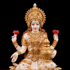 Goddess Ganesha Idol | Hindu Spiritual Home Decor, Prosperity, Wisdom Murti