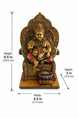 Lord Kuber Idol for Wealth, Prosperity | Hindu God of Wealth Statue, Home Temple Decor