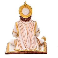 Seated Hanuman Statue | Bajrangbali Murti, Strength, Spiritual Protection Decor