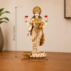 Lakshmi Narayan Statue Set | Vishnu Lakshmi Idols for Wealth, Prosperity, Protection