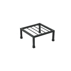 Black Premium Strong Flower Pot / Gamla Square Stand For Indoor And Outdoor Plants | Square Shape Thick And Strong Leg