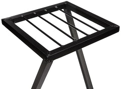 Black Z Shape Plant Stand/Flower Shelf For Garden/Balcony/ Corner Display/Double Decker Window Planted Stand, Black