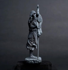 Standing Shiva Black Matte Finish Decorative Idol